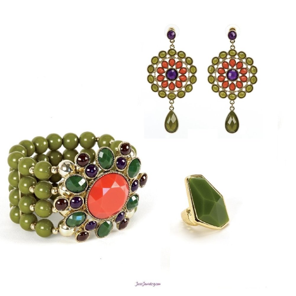 THE FINISHING TOUCH BRACELET, EARRINGS, & RING SET